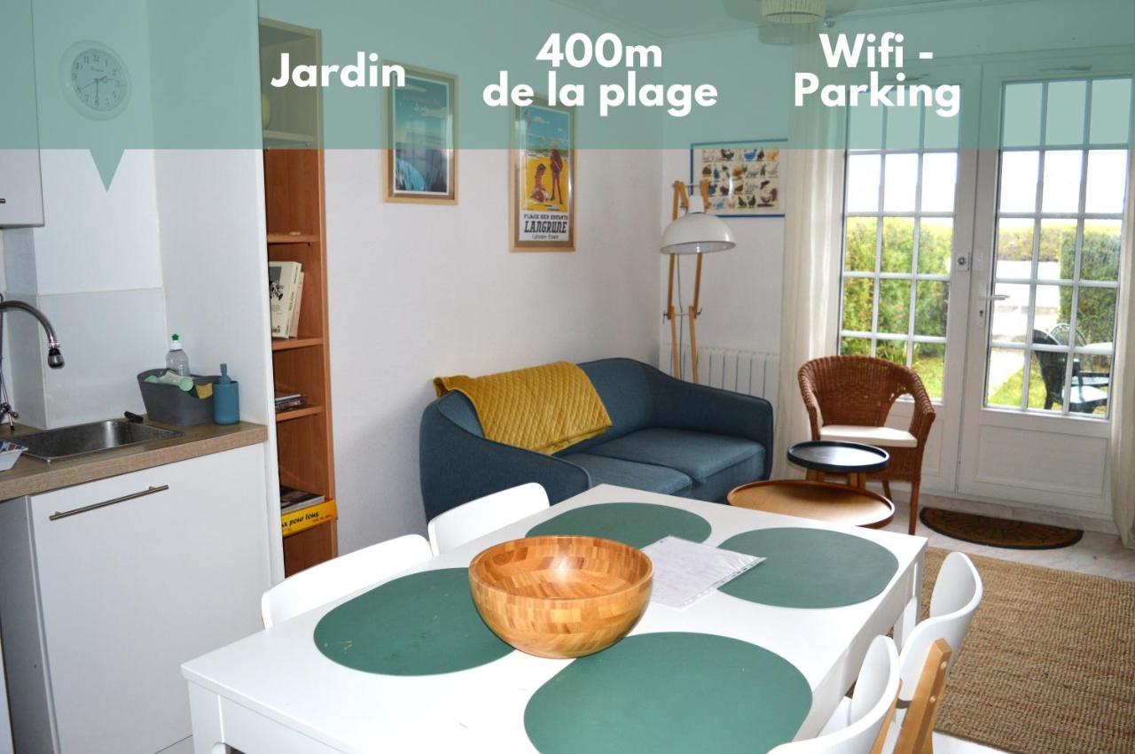 Triplex Avec Jardinet - Wifi - A 400M De La Plage Курсёль-сюр-Мер Экстерьер фото